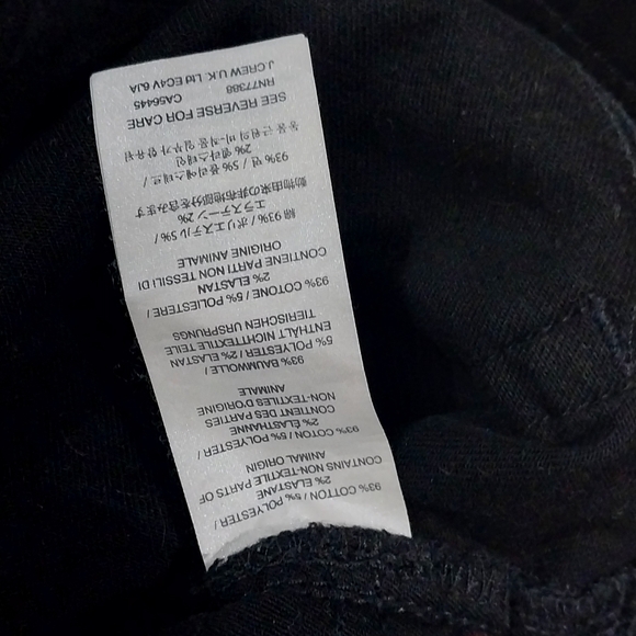 J. Crew Matchstick Skinny Jeans Size 24 Womens Black Jeans - Picture 7 of 10